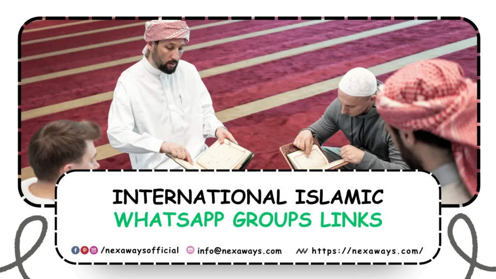 International Islamic WhatsApp Groups