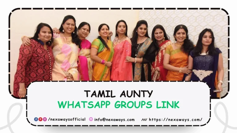 Tamil Aunty Whatsapp Groups Link 206 - Join Now