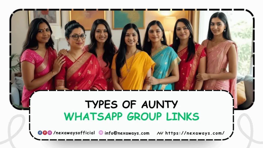 Types of Aunty WhatsApp Group Links