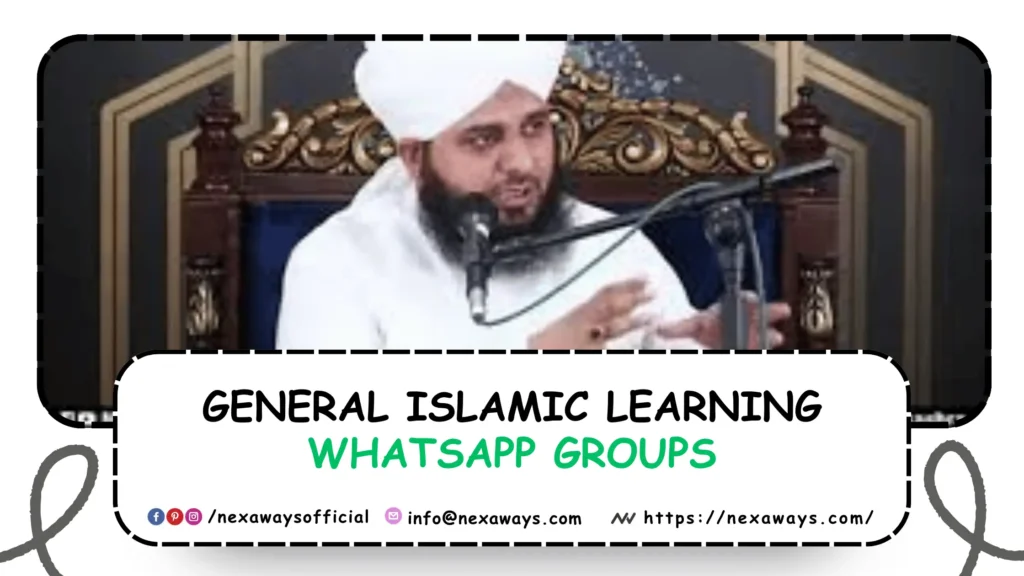 General Islamic Learning Whatsapp Groups