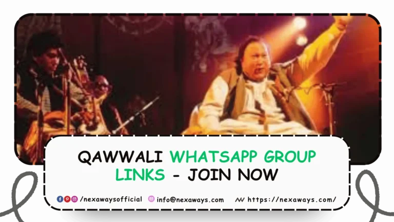 Qawwali WhatsApp Group Links - Join Now