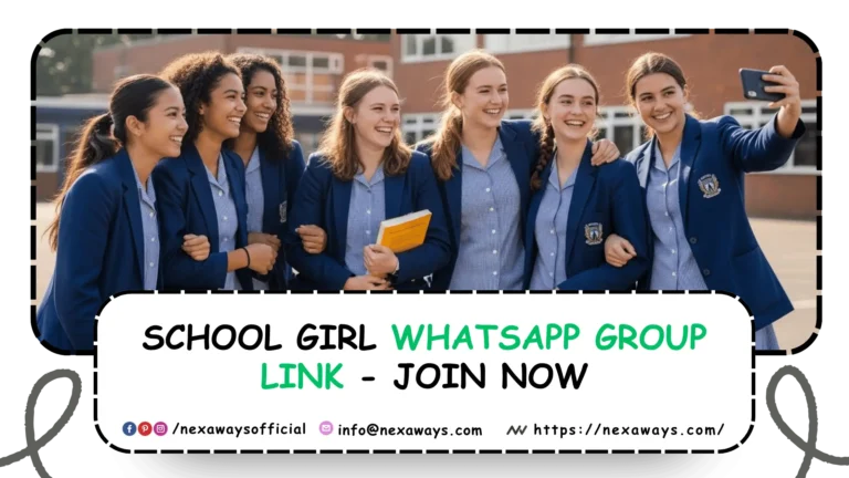 School Girl Whatsapp Group Link 2026 - Join Now