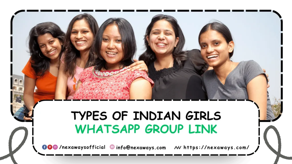 Types of Indian Girls Whatsapp Group Link
