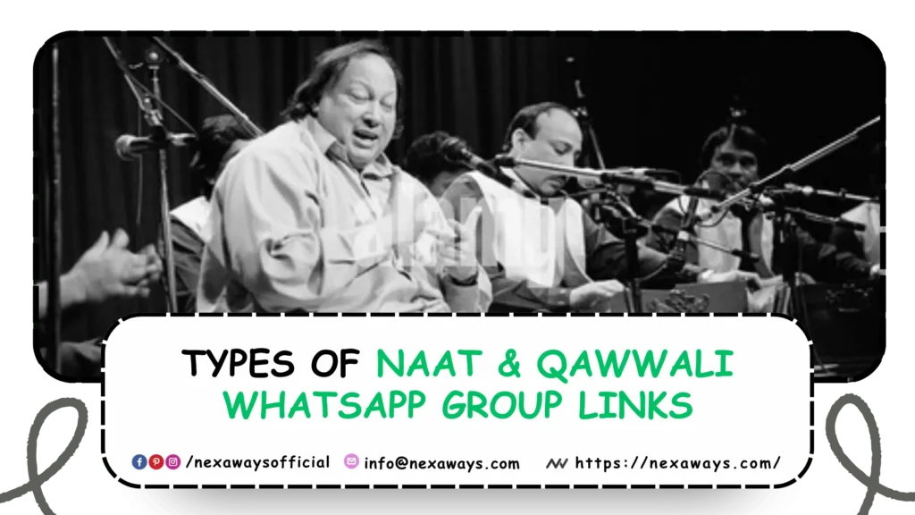 Types of Naat & Qawwali WhatsApp Group Links
