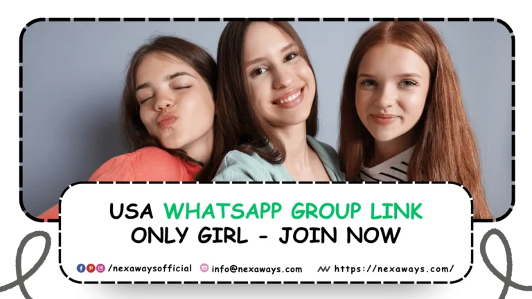 USA WhatsApp Group Link Only Girl - Join Now