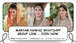 Maryam Nawaz WhatsApp Group Link 2026 - Join Now